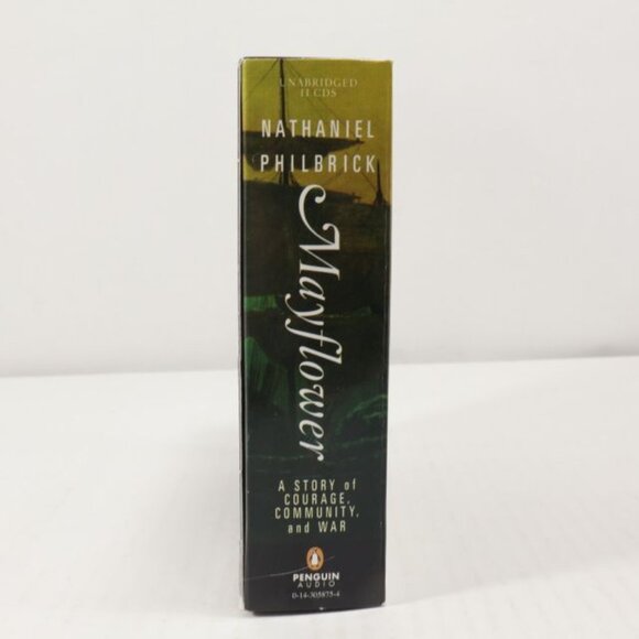 Mayflower Voyage Nathaniel Philbrick Audio 11 CD's Courage Community War - Picture 4 of 4